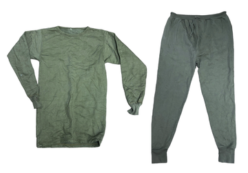 Greek OD Long Johns and Undershirt - Used - Medium