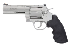 Colt Anaconda 44 Magnum Revolver w/ Black Hogue Finger Grip - 4.25" Barrel