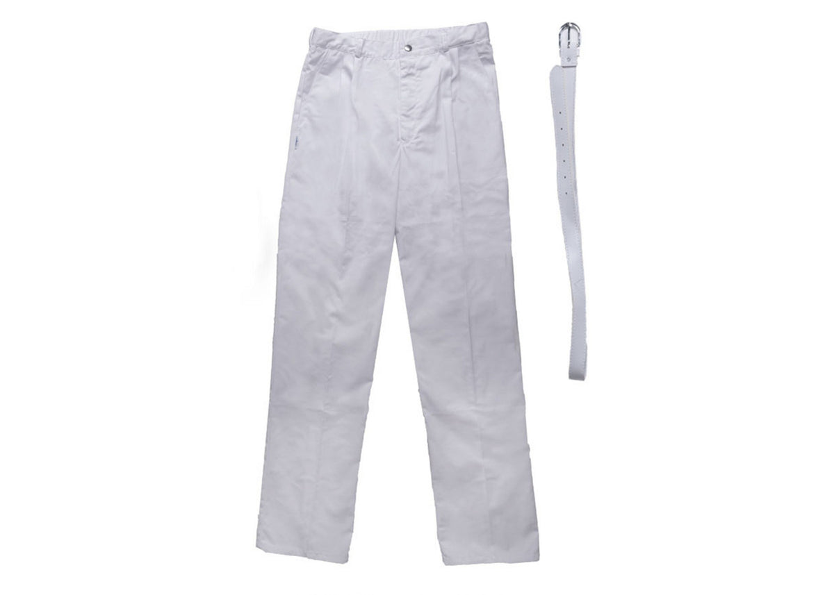 German White Work Pants - Like New