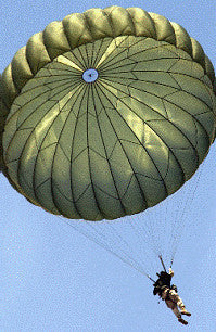 US GI OD T10 Parachute - Surplus