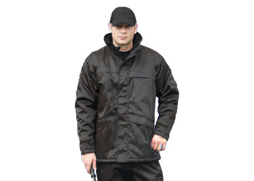 Mil-Tec Black Security Parka - XXL