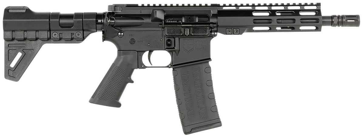 ATI MilSport AR Pistol 5.56 NATO 7.5" 30+1 Semi-Auto Pistol - Black