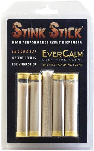 ConQuest EverCalm Deer Scent Wax Tube Refills 4-Pack