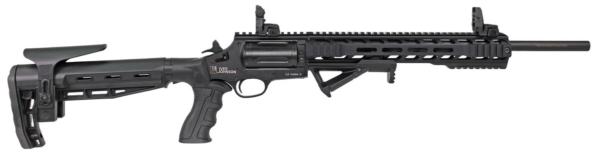 Iver Johnson Arms 1000 410 Bore 3" 18.5" 5-Shot Revolver Shotgun - Tactical