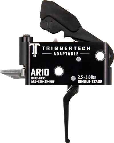 TriggerTech AR-10 Adaptable Single-Stage 2.5-5 lb Flat Trigger - Black