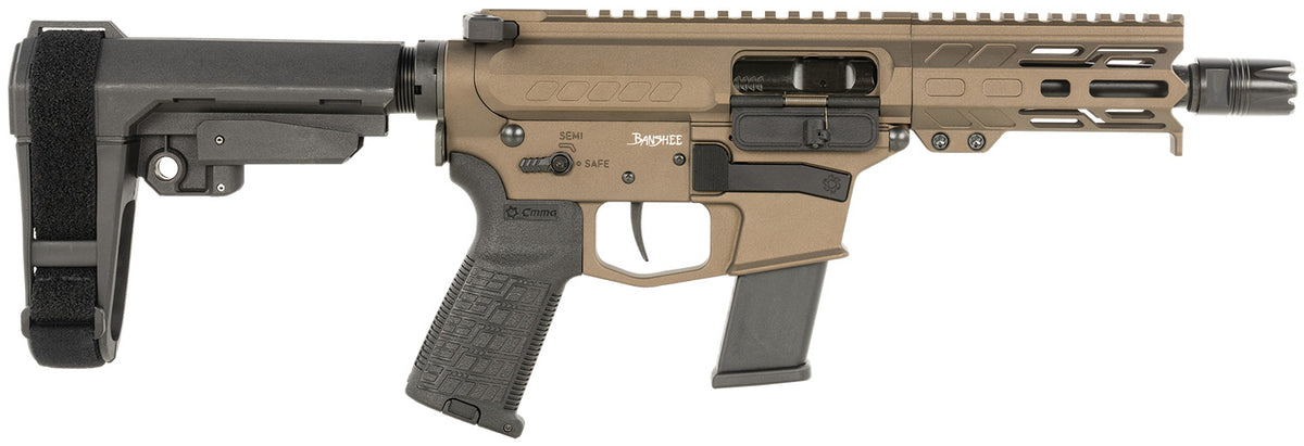 CMMG Banshee MkG .45 ACP 5" 13+1 Semi-Auto Pistol - Midnight Bronze