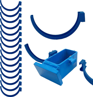Bash Target Supply Steel Target Stand Clay Holder Replacement Pack - Plastic