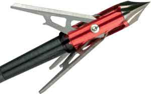 Rage Chisel Tip SC 3-Blade Mechanical Broadhead 100gr 1.6" Cut - 3 Pack