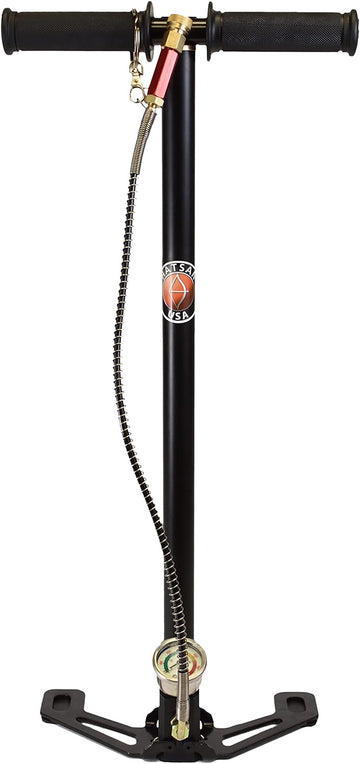 Hatsan USA TactAir 3-Stage PCP Hand Pump 3625 PSI with Inline Filter