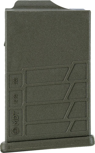 MDT Sporting Goods Gen 2 SA .308/6.5 Creedmoor 10-Rd Polymer AICS Magazine - OD Green