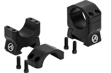 Athlon Armor 1" Medium 0.9" Height Scope Rings - Black