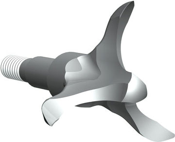 G5 Outdoors Small Game Head 100gr 3-Blade 1" Cut Stainless Broadhead - 1 Pack