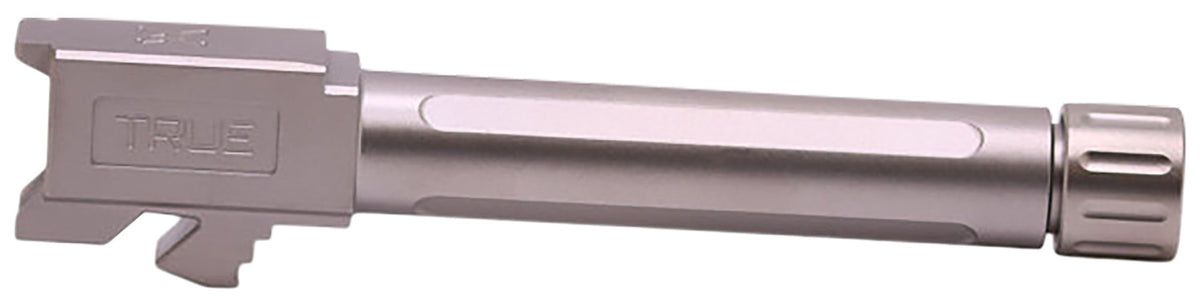 True Precision TP-G19B-XT Glock 19 9mm Luger 4.5" 1/2x28 Threaded Drop-In Barrel - Stainless