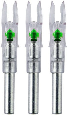 Nockturnal Lighted Nock X-Series Green 3-Pack