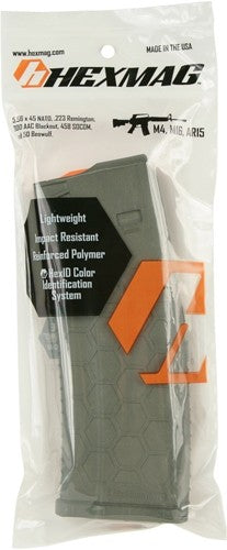 Hexmag Series 2 AR-15 5.56x45mm NATO 10-Rd OD Green Polymer Magazine