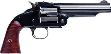 Cimarron No. 3 American 1st Model 44-40 5" 6-Shot SAO Revolver - FS Blued Walnut