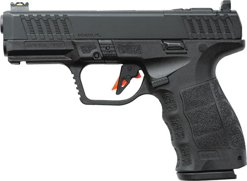 SAR USA SAR9 C Gen3 Compact U-80 9mm Luger 4" 15+1 Semi-Auto Pistol - Black