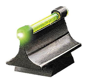 TruGlo TG95450RG 3/8" Dovetail Front Sight .450" Green Fiber Optic - Black