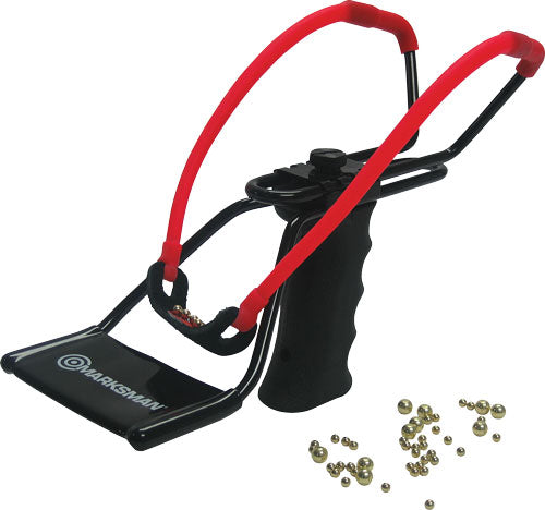 Beeman 3060K Adjustable Slingshot Kit w/ .177 & .30 Steel Shot