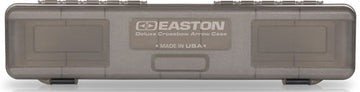 Easton Deluxe Crossbow Bolt Box Smoke Grey - Holds 12 Crossbow Bolts