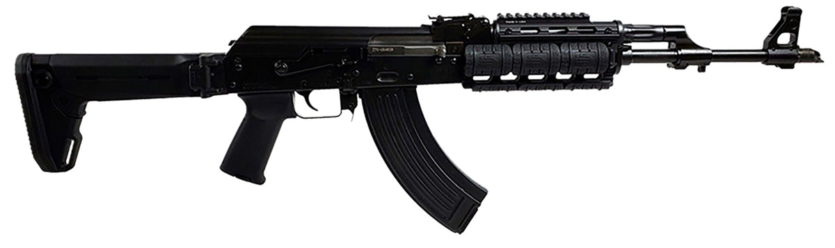 Zastava Arms USA ZPAP M70 7.62x39mm 16.3" 30+1 Semi-Auto Rifle - Magpul Zhukov Folding Stock, Quad Rail