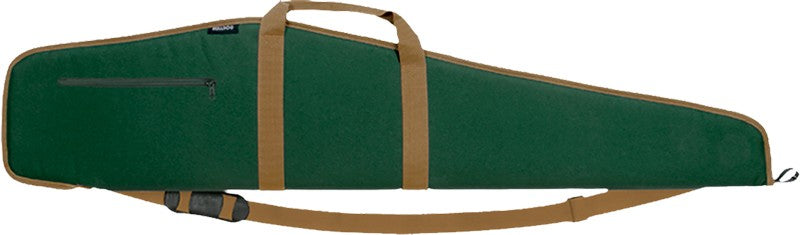 Bulldog Extreme 48" Scoped Rifle Case Green w/Tan Trim w/ Shoulder Strap