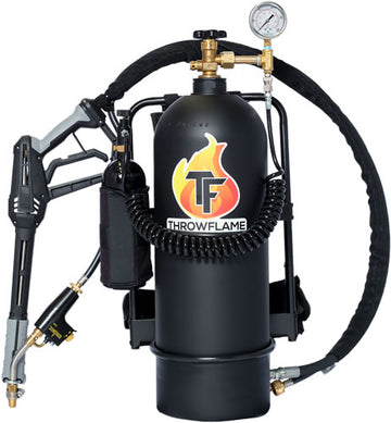 Throwflame X 15 Flamethrower 50ft Range 3.3 Gallon - Midnight Black