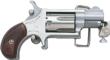 North American Arms Mini-Revolver 22 WMR 1.13" 5-Rd SAO Stainless Belt Buckle Revolver