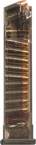 Elite Tactical Systems Group S&W M&P 9mm 21rd Extended Carbon Smoke Magazine