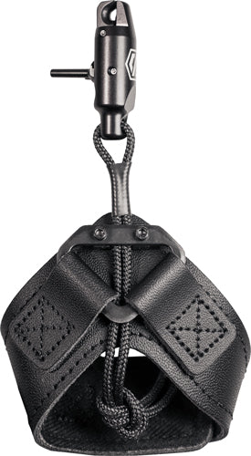 Scott Archery Quick-Shot Single Jaw Release Black Leather Buckle Strap
