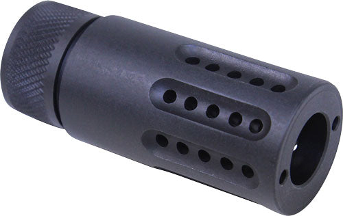 Guntec USA AR-308 Micro Slip-Over Barrel Shroud Muzzle Brake Multi-Port .308/300 AAC