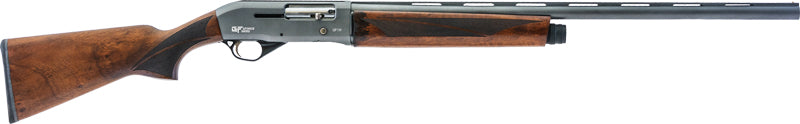 GForce Arms Refuge 20 Gauge 28" 4+1 Semi-Auto Shotgun - Gray Cerakote, Turkish Walnut