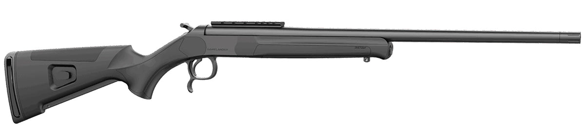 Retay USA Gamelander 20 Gauge 22" 3" 1-Rd Single Shot Shotgun - Black Picatinny Rail