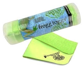 Frogg Toggs Chilly Pad Original Cooling Towel 33" x 13" Lime Green