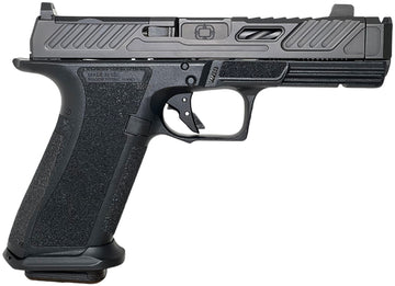 Shadow Systems XR920P Elite 9mm Luger 4.25" 17+1 Semi-Auto Pistol - Optic Cut, Compensated - Black