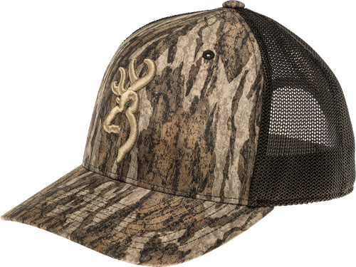 Browning Pahvant Pro Buckmark Cap - Mossy Oak Bottomland Camo