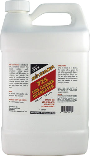 Slip 2000 725 Gun Cleaner and Degreaser 1 Gallon Concentrate