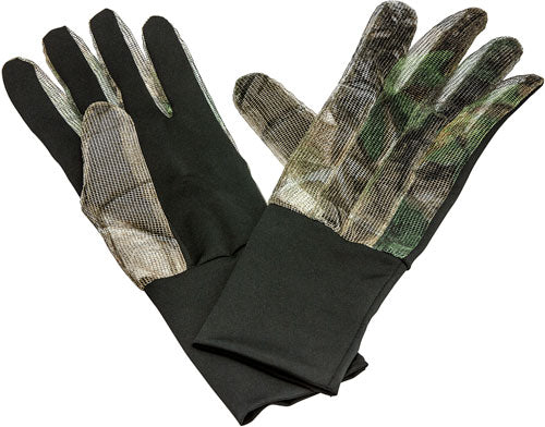 Hunters Specialties Mesh Glove w/Grip Palm Realtree Edge - One Size