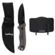 Uncle Henry Fixed Blade 3" Stainless Steel Brown Pakkawood Knife w/ Headlamp - Q3 25 Promo