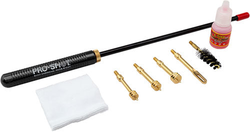 Pro-Shot Products Pistol Rod Kit 8" .38-.45 Cal Pistol Cleaning Kit