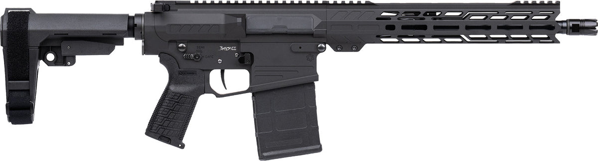 CMMG Banshee MK3 8.6 Blackout 12.5" 20+1 Semi-Auto Pistol - Armor Black w/RIP Brace