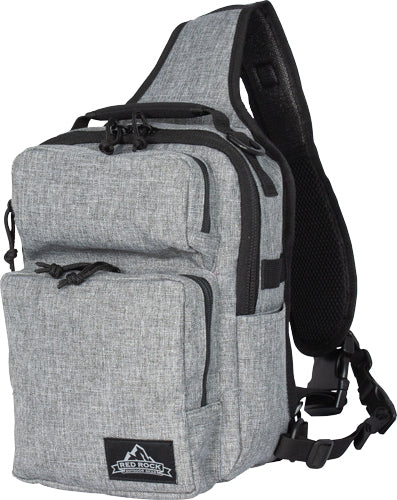Red Rock Gear Urban Rover Sling Bag 9L Gray 600D Polyester