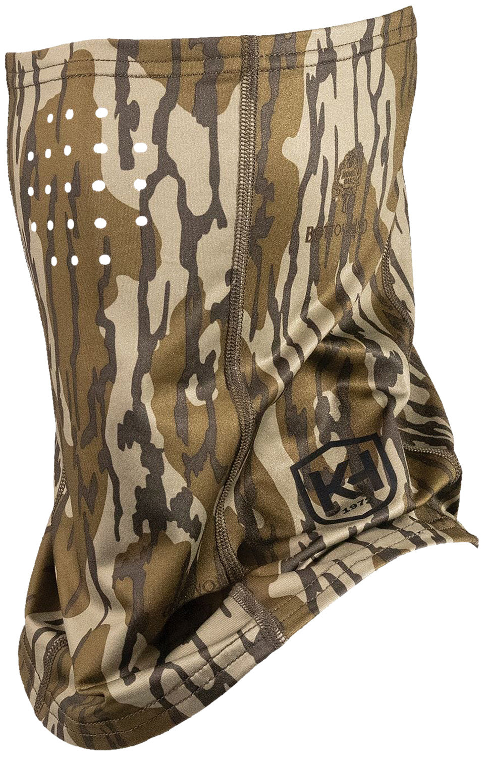 Knight & Hale Run N' Gun Face Mask Mossy Oak Original Bottomland - One Size Fits Most