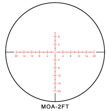 Sightron S6 10-60x56 ED FT 34mm MOA-2FT Illuminated Riflescope