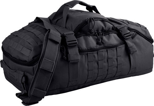 Red Rock Gear Traveler Duffle Bag 600D Polyester Black 55L