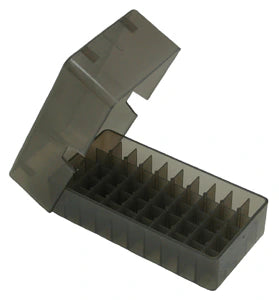 MTM Case-Gard E-50 Slip-Top 50rd Ammo Box 44 Mag/45 LC