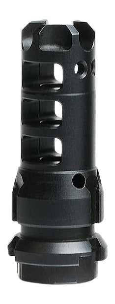 LANTAC USA Dragon Muzzle Brake .308/7.62x51 5/8x24 QPQ Black - Dead Air Keymo Compatible
