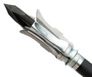 Grim Reaper Razortip X-Bow 100gr 1-1/2" Cut 3-Blade Mechanical Broadhead - 3 Pack