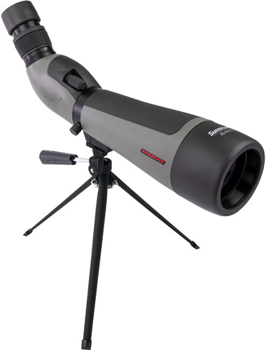Winchester Optics Supreme 20-60x80mm Angled Spotting Scope - Black/Gray