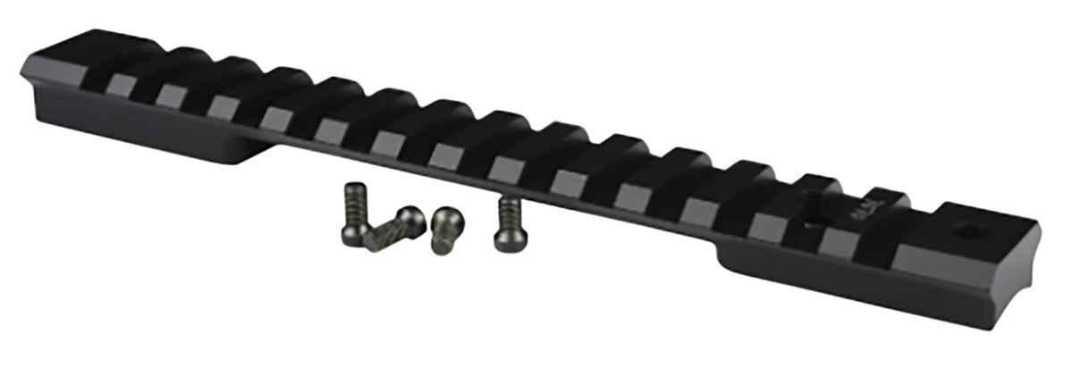 Warne Scope Mounts Mountain Tech Matte Aluminum Scope Rail - Savage Short Action